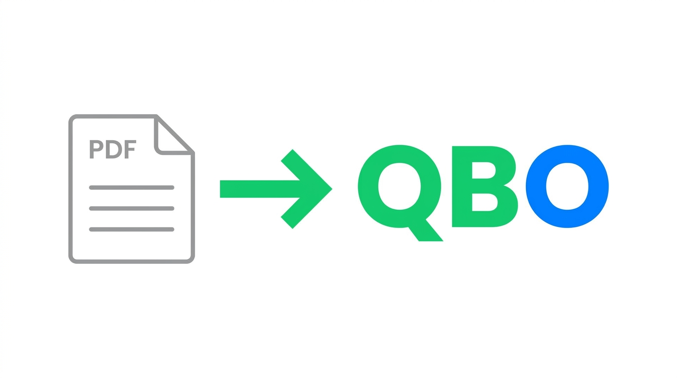 PDF to QBO conversion